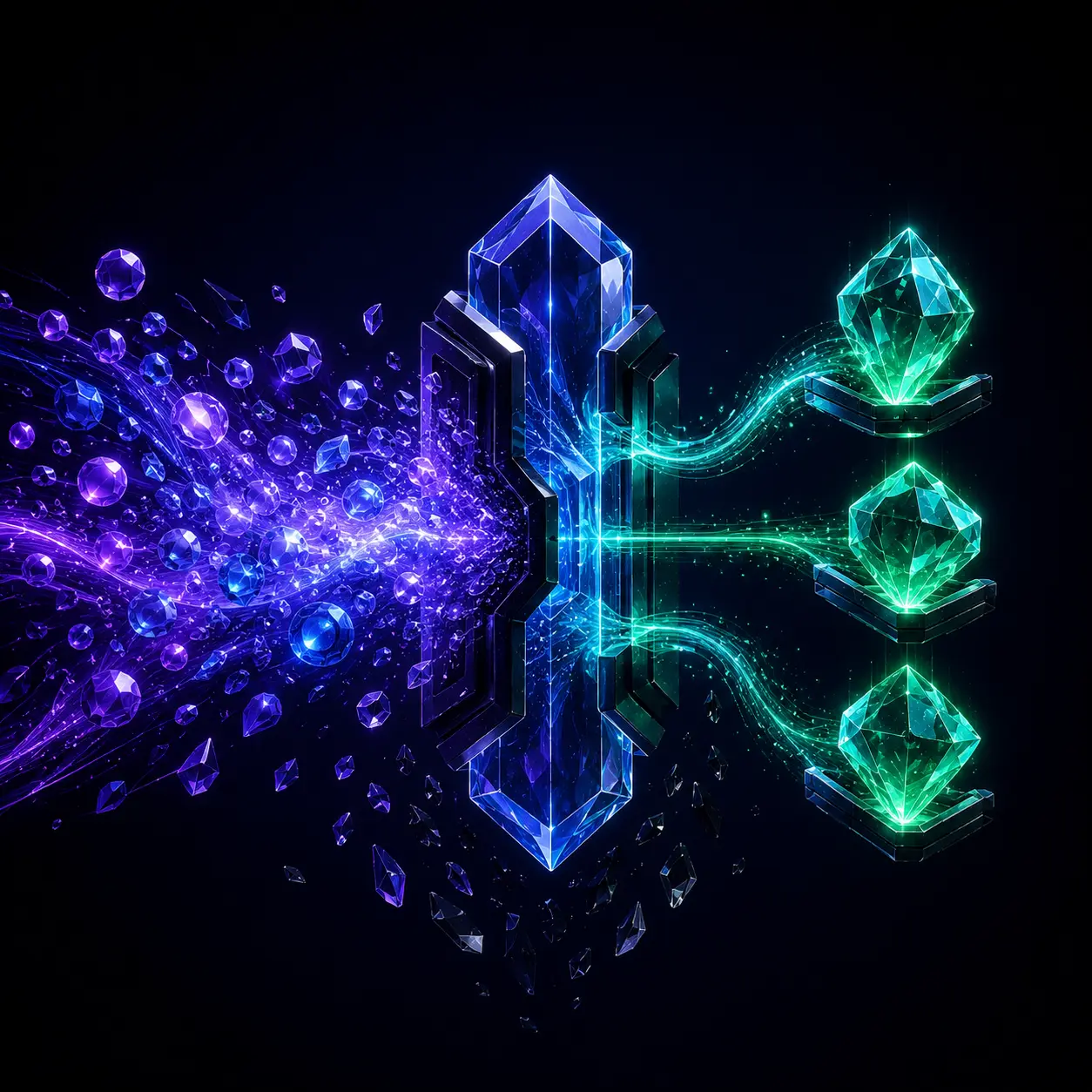 An opportunity-selection prism separating valuable projects from noise